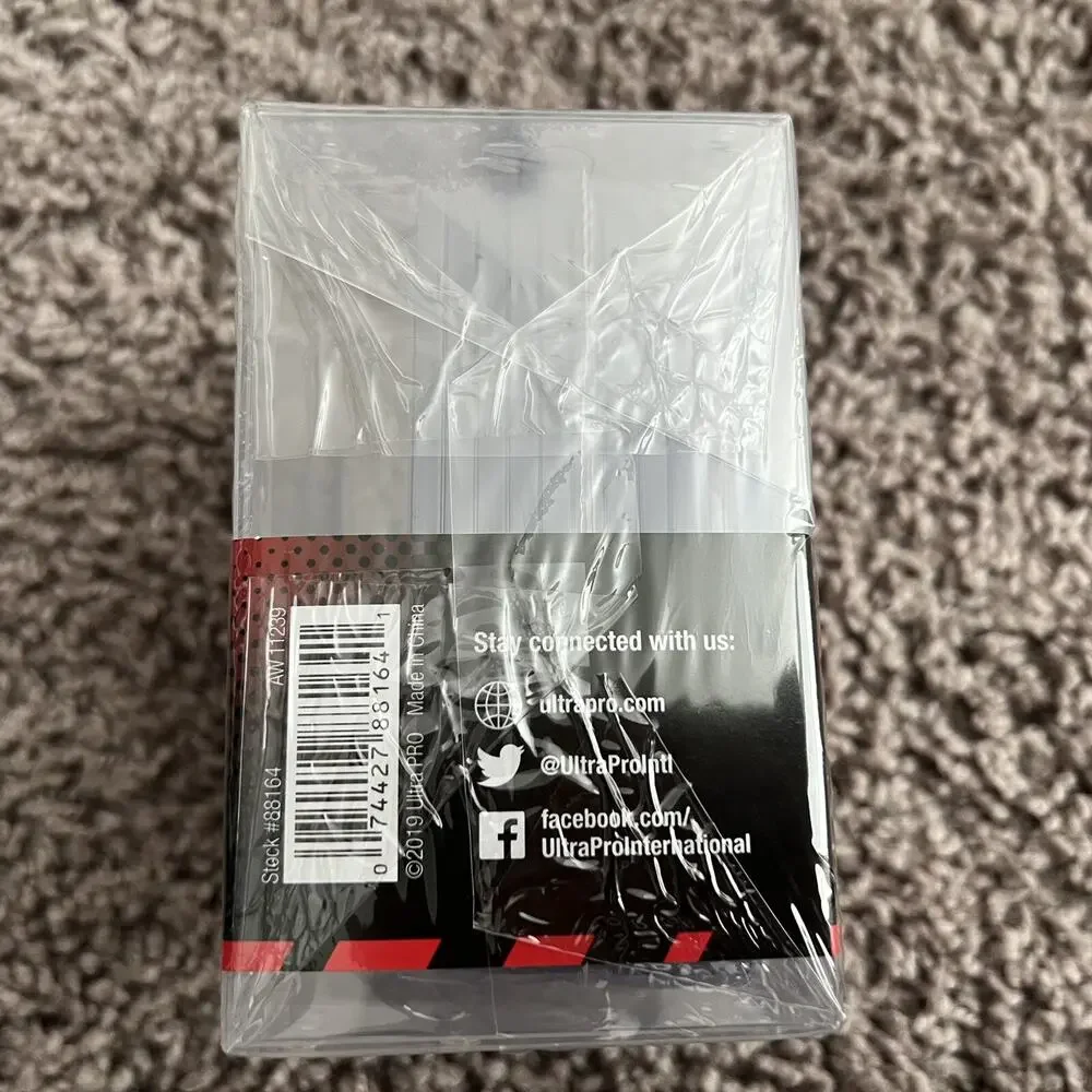 Ultra PRO Toploader Combo w/Clear Box, 10 130pt Toploaders 10 Sleeves LOT OF 2